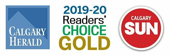 Readers Choice Calgary Herald 2019-20 Readers' Choice Gold Award Calgary Herald