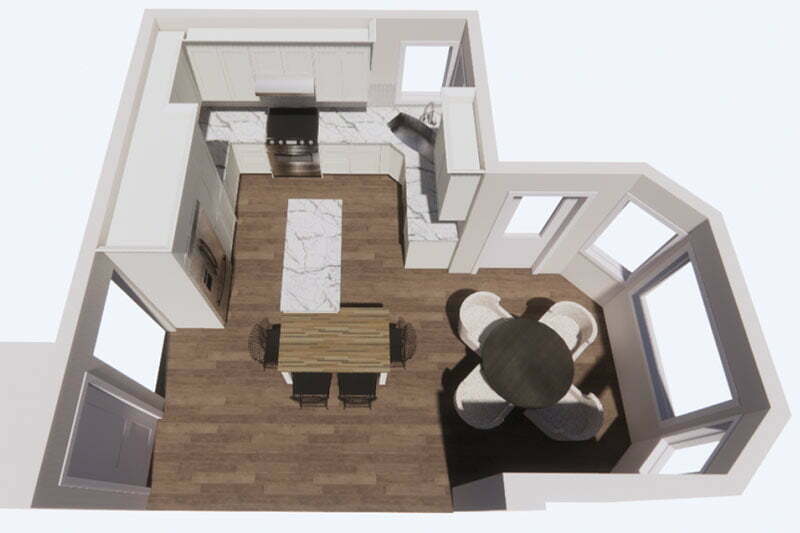 3D Floor Plan (Rendered)