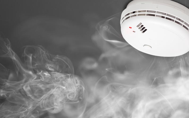 smart smoke detectors in home