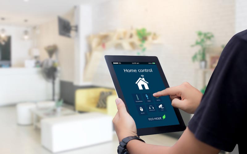 remote access to your home - using tablet