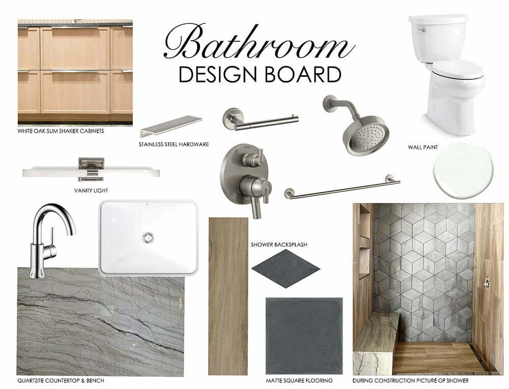 Bathroom Design Concept Board