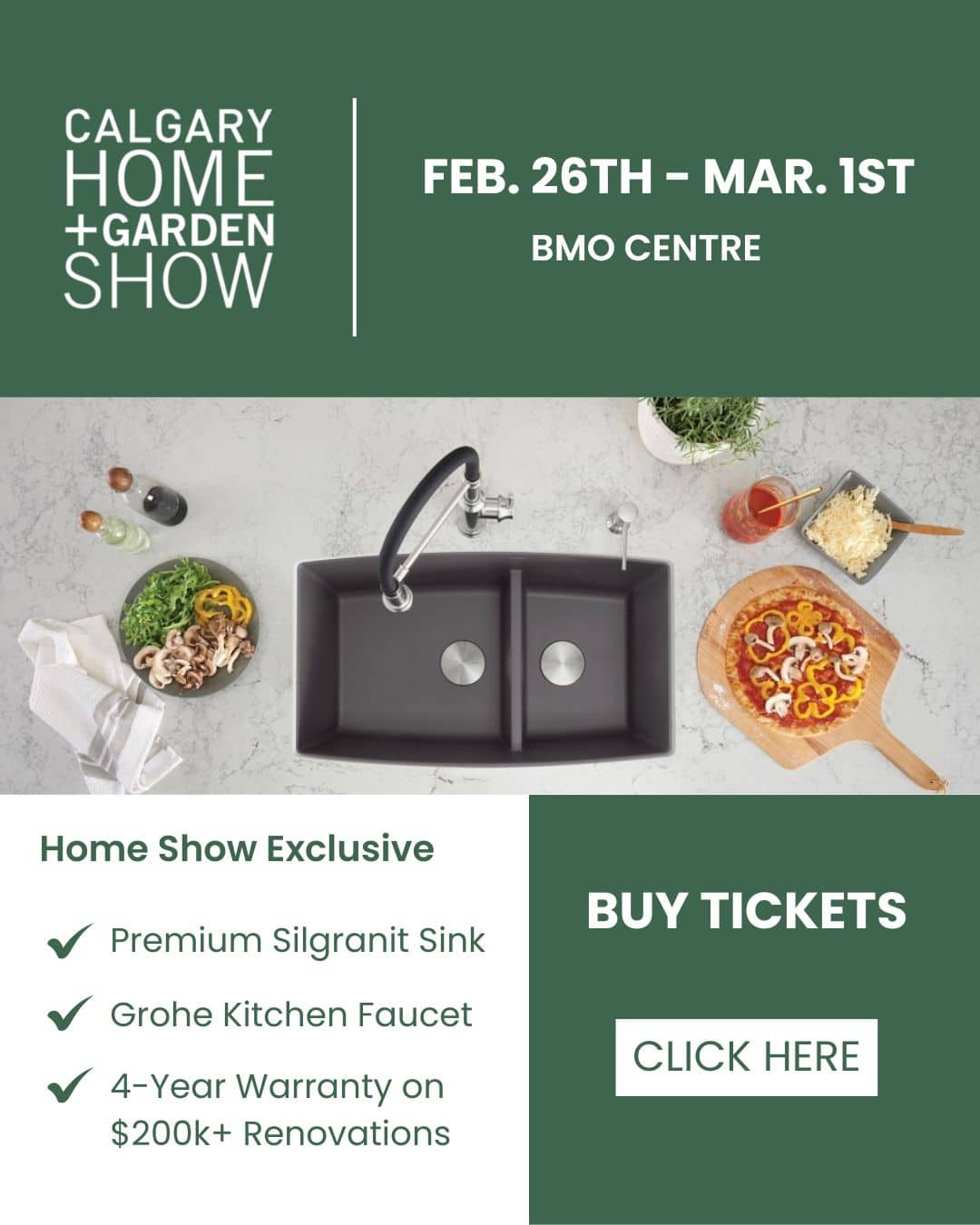 Home Show Exclusive 2026 Calgary Home Show Promotion