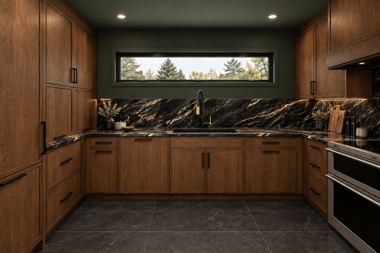 kitchen angle 3 Vintage Inner-City & Garage Man-Cave Virtual Tour