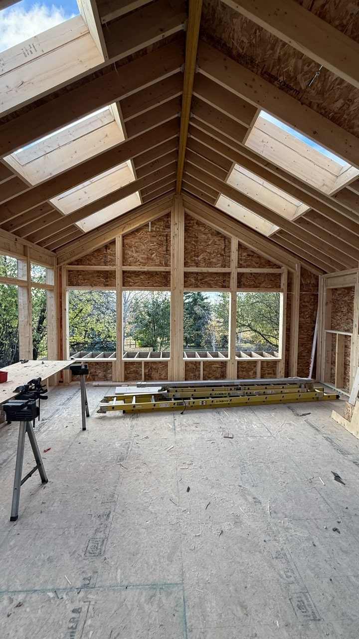 Priddis, Alberta Renovation Photo Gallery - 065 - Sunroom Before