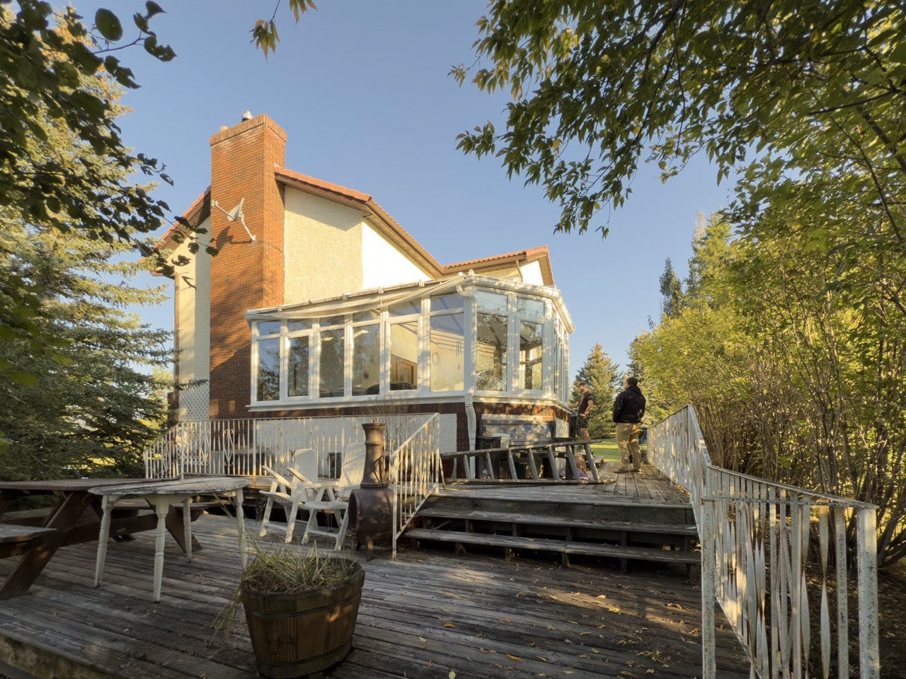 Priddis, Alberta Renovation Photo Gallery - 065 - Exterior before